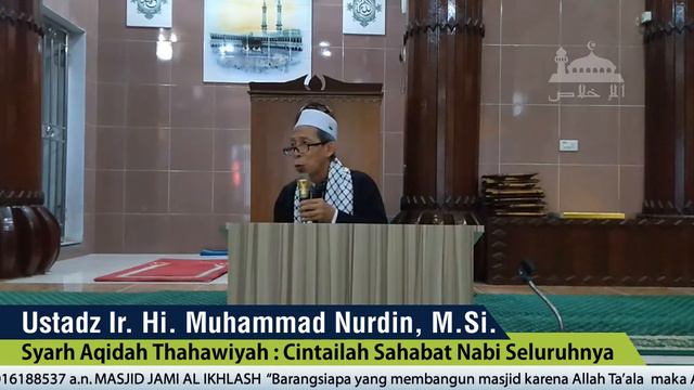 Cintailah Sahabat Nabi Seluruhnya - Ustadz Ir. Hi. Muhammad Nurdin, M.Si. смотреть онлайн