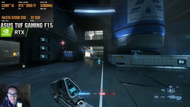 Halo Infinite en Laptop Gamer (NVIDIA GeForce RTX 3050 TI) смотреть онлайн