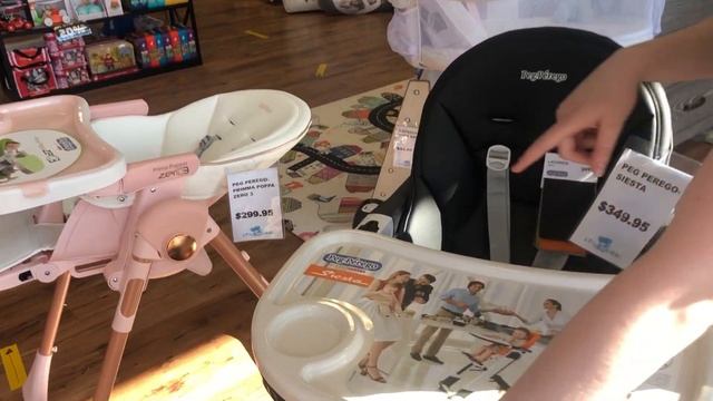 Peg-Perego Prima Pappa Zero 3 And Siesta Highchairs Comparison