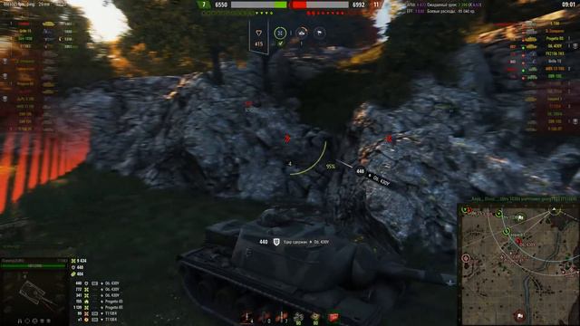 T110E3, 12к УРОНА НА РЕДШИРЕ смотреть онлайн