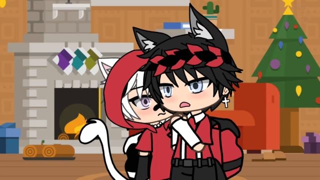 —[меме] ❄Новогодний поцелуй❄ ~оригинал смотреть онлайн
