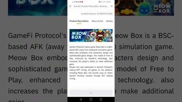 Новый сейл паков на Binance NFT! GameFi Protocol Meow Box смотреть онлайн