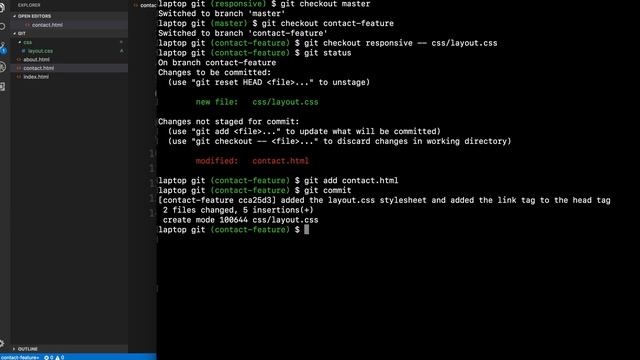 Git Checkout - Checking out files on other branches - Part 5 | Beginners Guide Using Version Contro смотреть онлайн