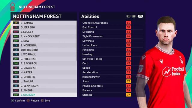 eFootball PES 2021 BASE COPY NOTT. FOREST смотреть онлайн