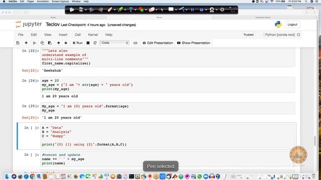 Python Data Structures - Video 2: String in Python - Continued смотреть онлайн
