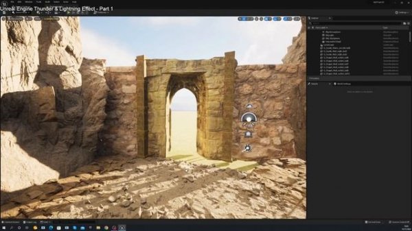 Unreal Engine 5 Tutorial | Creating Ruined Temple Game Environment In UE5 | Learn Unreal Engine 5