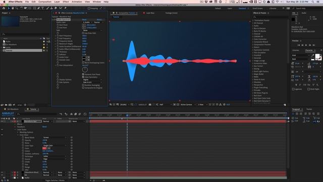 After Effects: Siri Audio Waveform + FREE TEMPLATE FILE смотреть онлайн