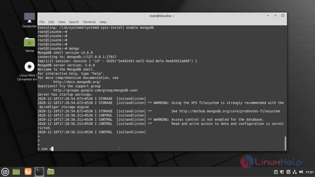 How to Install and Configure the MongoDB on Linux Mint 20 смотреть онлайн
