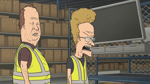 Beavis and Butthead get a job at Amazon смотреть онлайн
