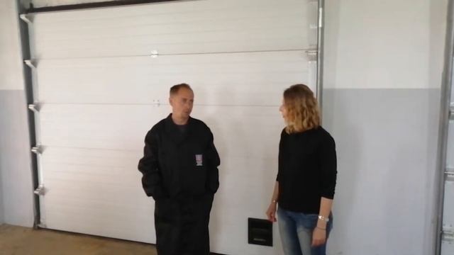 Отзыв клиента Лэндал. Секционные ворота ISD01, высокий подъем. смотреть онлайн