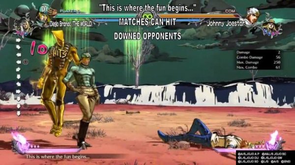 JoJo's Bizarre Adventure: All-Star Battle R - Diego Brando (THE WORLD) (DLC) Moveset Showcase