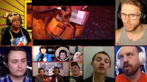 "Follow Me" | Minecraft FNAF Animation Music Video (Song by TryHardNinja) [REACTION MASH-UP]#1905