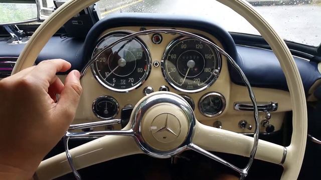 W121 B2 Mercedes-Benz 190SL SL Roadster indicator turn signals смотреть онлайн