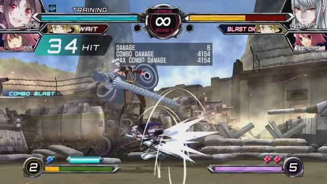 Dengeki Bunko Fighting Climax: Ignition - Yuuki Day 1 Combo смотреть онлайн