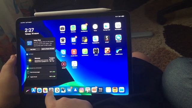 УСТАНОВКА И ОБЗОР iPad OS/МОИ ПЕРВЫЕ ВПЕЧАТЛЕНИЯ смотреть онлайн