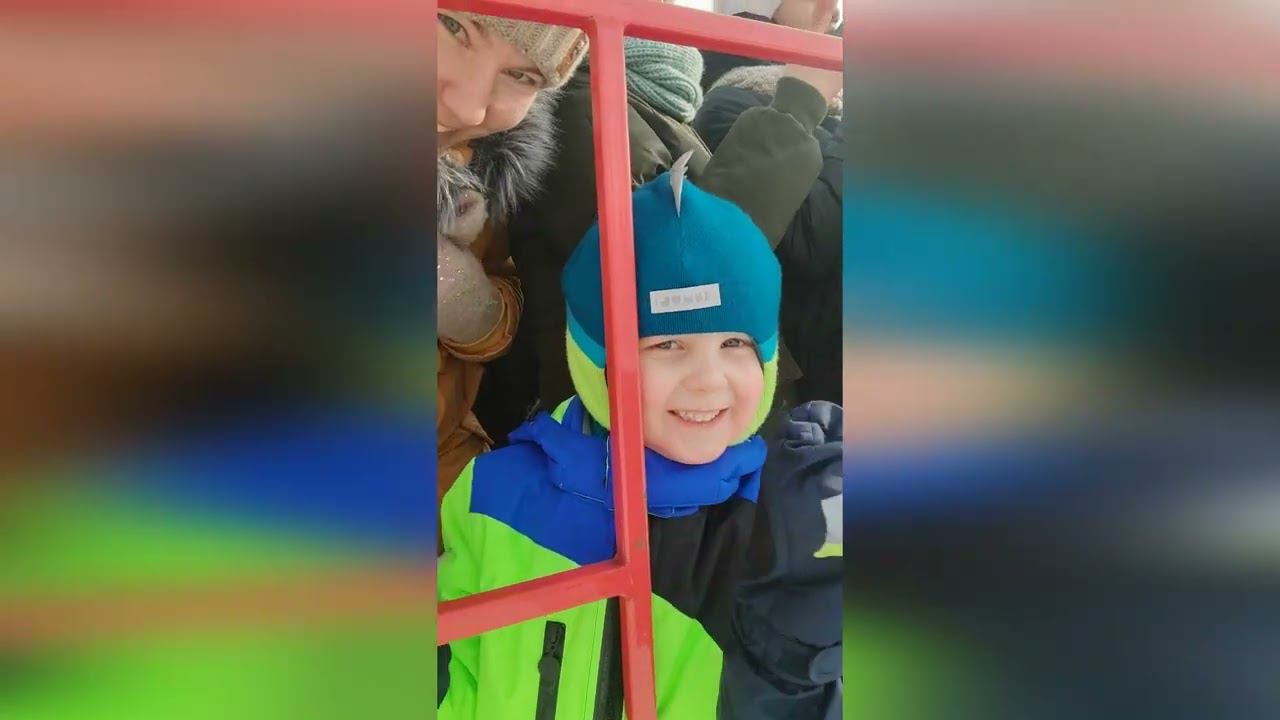 Февраль 2023. Масленица. Лёве ещё 4 года.