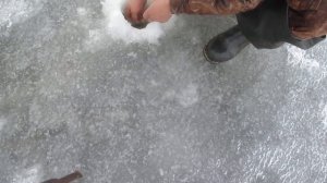 Как ловить рыбу сетями зимой? Установка сетей под лед. fishing with nets.