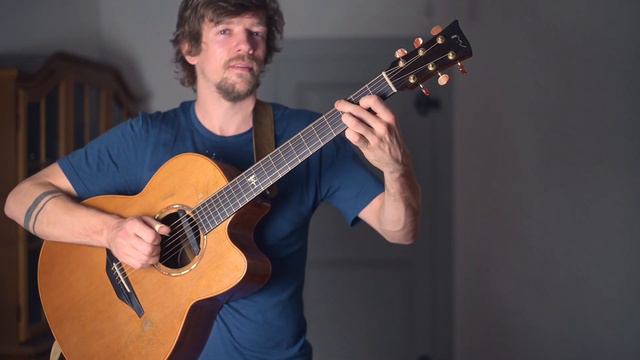 Acoustic Guitar - Snow Falls Softly at Night (Leise rieselt der Schnee) смотреть онлайн