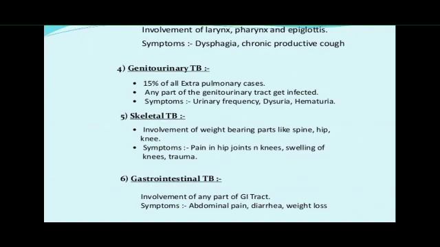 Pathophysiology of Tuberculosis смотреть онлайн