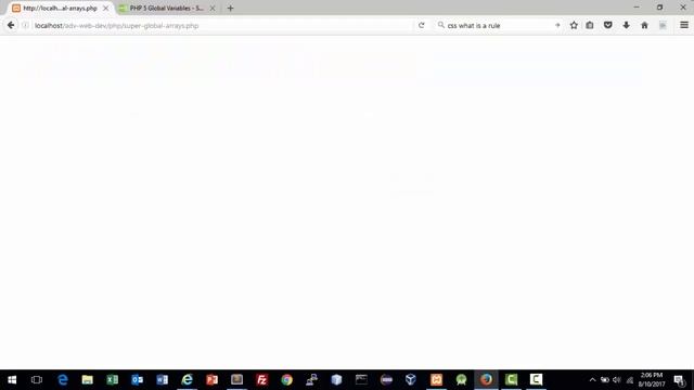 PHP Super Global Arrays смотреть онлайн