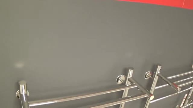 Terminus Хендрикс водяной полотенцесушитель с овальными ступенями и верхней полкой смотреть онлайн