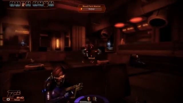 Mass Effect 2 - Adept Gameplay on Insanity - Early Game смотреть онлайн