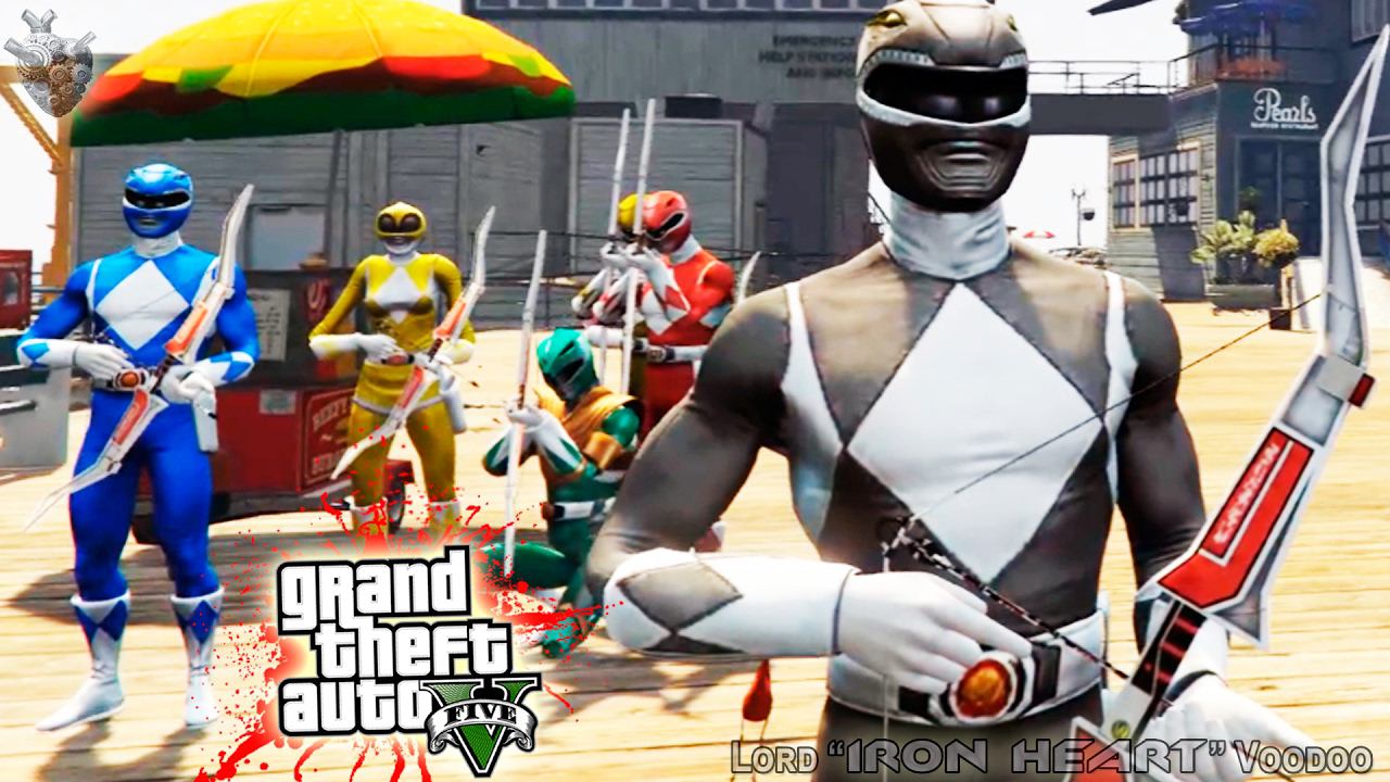 GTA V! ЗОМБИ VS МОГУЧИХ РЕЙНДЖЕРОВ В ГТА5! ВИДЕО ОБЗОР ЛУЧШИХ МОДОВ ИГРЫ GTA 5 MODS [ГТА 5 МОДЫ]#161 смотреть онлайн