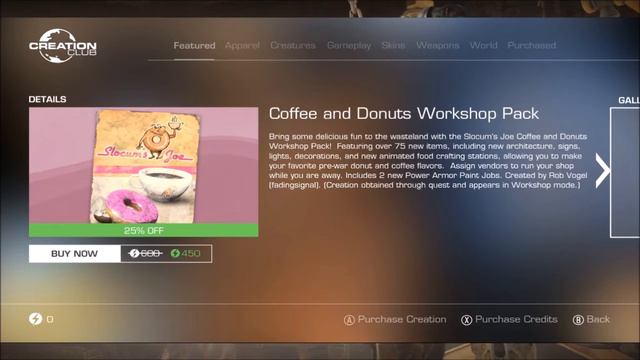 Bethesda Adds Multiple Discounted Items To Creation Club! Fallout 4 Creation Club! смотреть онлайн