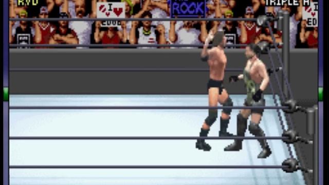 WWE - Road to WrestleMania X8 (GBA / Game Boy Advance) -RVD Vs Triple H-Vizzed.com GamePlay смотреть онлайн