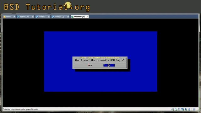 FreeBSD install - advanced (4 of 4 configure) смотреть онлайн