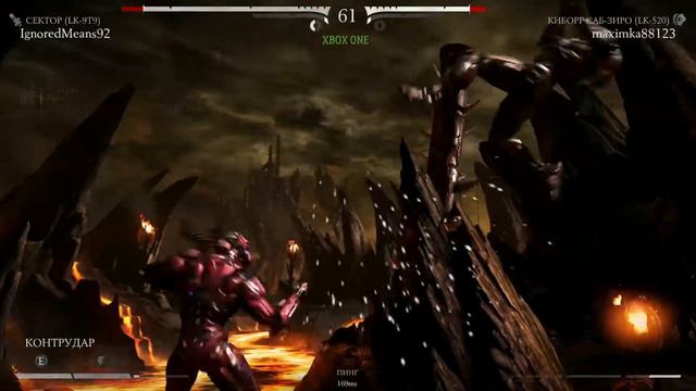 Mortal kombat XL замесы на XBOX ONE S, нужно уметь проигрывать смотреть онлайн
