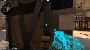 Играю с Другом с ЧИТАМИ в CS:GO!!!