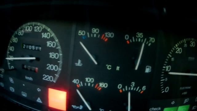 Лянча на отработке после зимнего простоя Lancia Thema