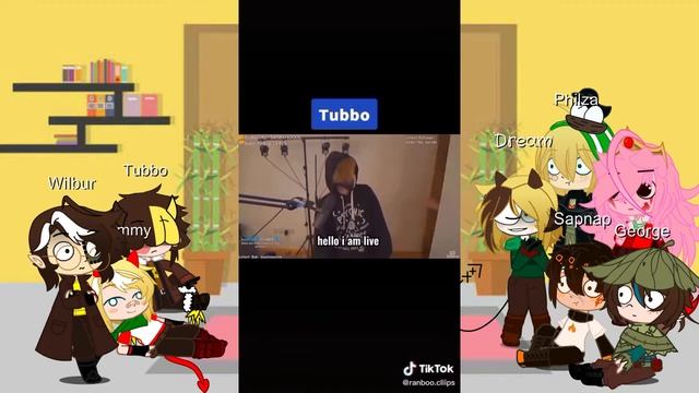 (MCYT) Dream smp react to TikTok / IRL (ENG) (Part 6) смотреть онлайн