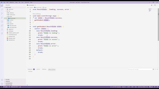 Flutter | Dart | Enum смотреть онлайн