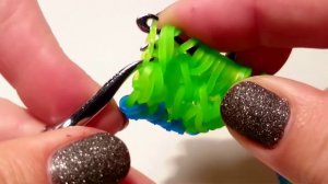 ПАВЛИН из резинок Rainbow Loom, Peacoock loom, Радужки Rainbow Loom
