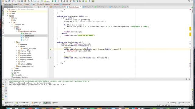 Make your REST Client easily in Android with Retrofit 2 and GSON - Part 2 смотреть онлайн