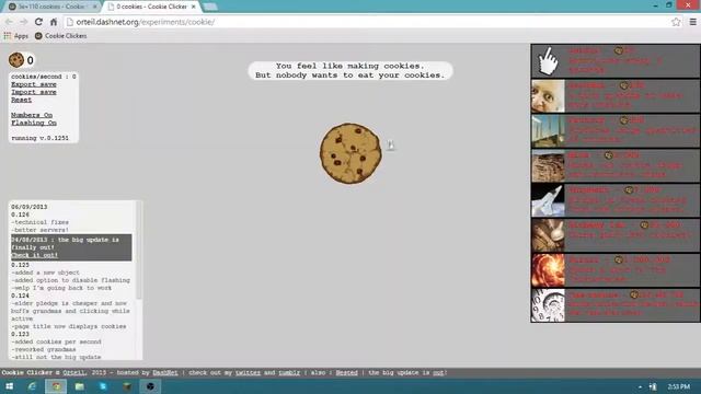 CookieClickers Cheats смотреть онлайн