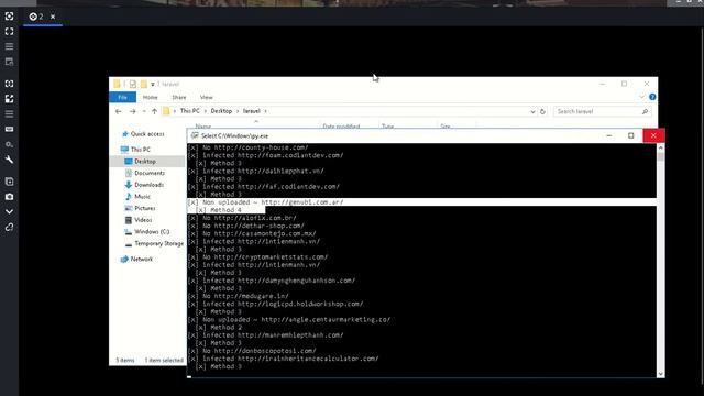 Auto Exploit LarvalL Auto Upload Shell (CVE-2017-9841) смотреть онлайн
