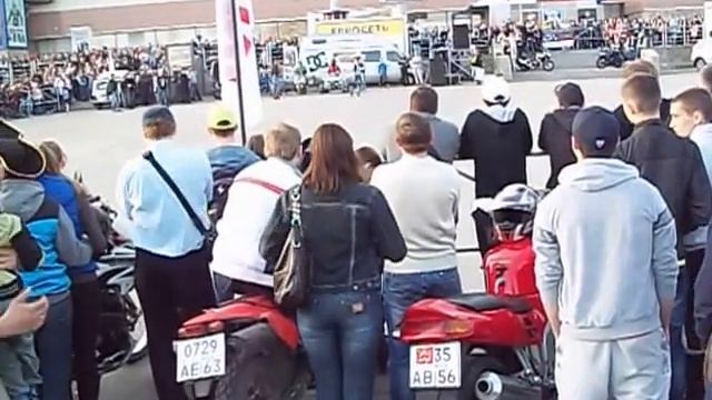 Открытие мотосезона в г. Тольятти 4 МАЯ ! "Мото-Весна 2013" смотреть онлайн