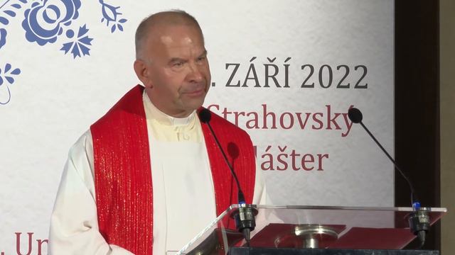 Požehnání pamětní desky SVS-ÚČS смотреть онлайн
