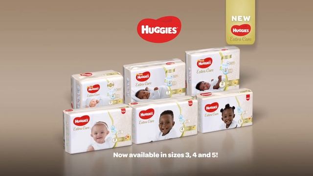 New Huggies® Extra Care Range