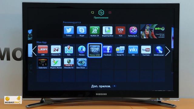Обзор LED-телевизора Samsung UE22F5400 смотреть онлайн