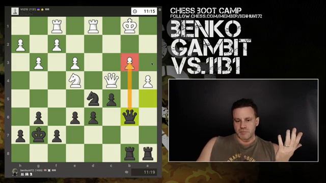 Benko Gambit vs.1131 (Introduction to the Benko Gambit) смотреть онлайн