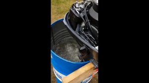 обкатка лодочного мотора сиа про 6л 4такта часть первая