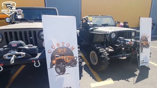 MONSTER TRUCKS - Toyota LC80 & Jeep Wranglers смотреть онлайн