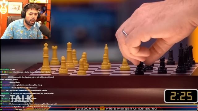 Hikaru Reacts to Andrew Tate Playing Chess смотреть онлайн