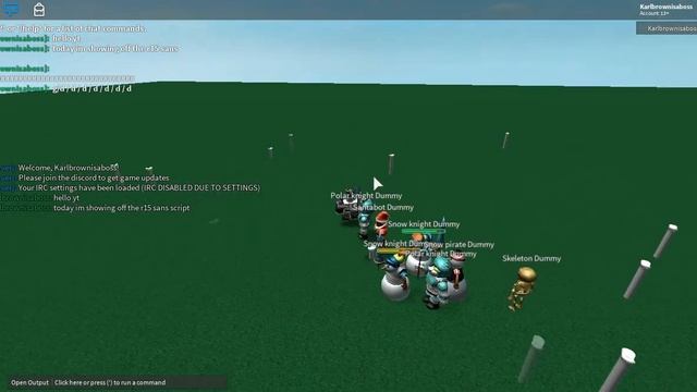 Roblox R15 Sans Script смотреть онлайн