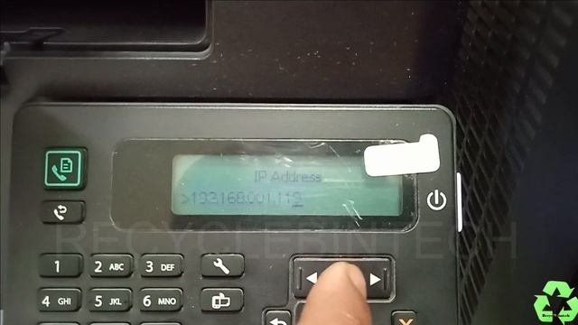 How to setup IP address for Hp Laserjet pro MFP m127FN printer also to find IP смотреть онлайн