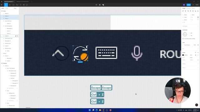 Designing Windows 11 in Figma - Part 1 смотреть онлайн
